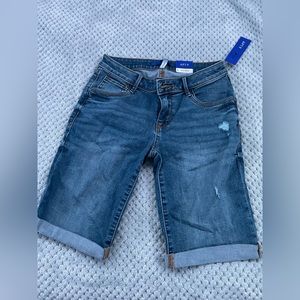 jean bermuda shorts